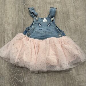Oshkosh Unicorn Overall Dress